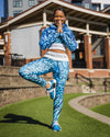 Bella Blue Short Hoodie