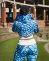 Bella Blue Short Hoodie