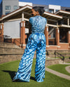 Bella Blue Athletic Snap Side Pants