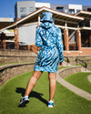 Bella Blue Hoodie Dress