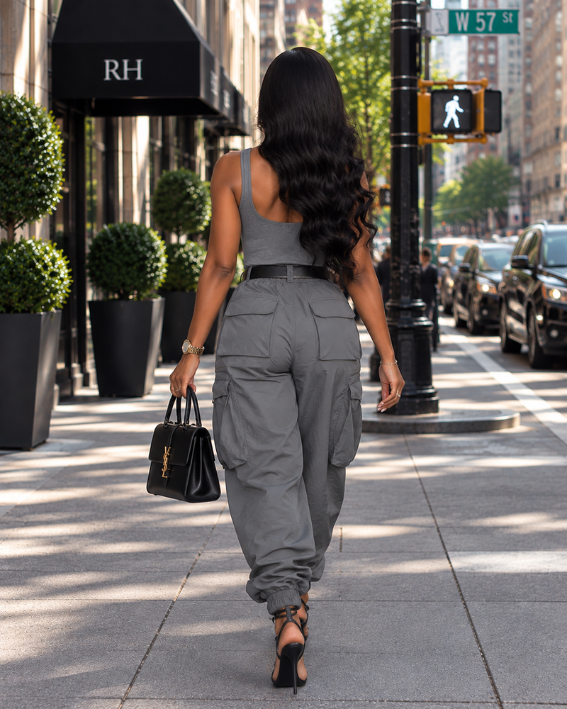 Gray See Me Trousers