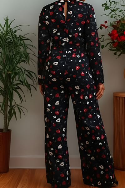 Roses are Red Jumpsuit