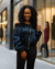 Mainly You Off Shoulder Bomber Jacket